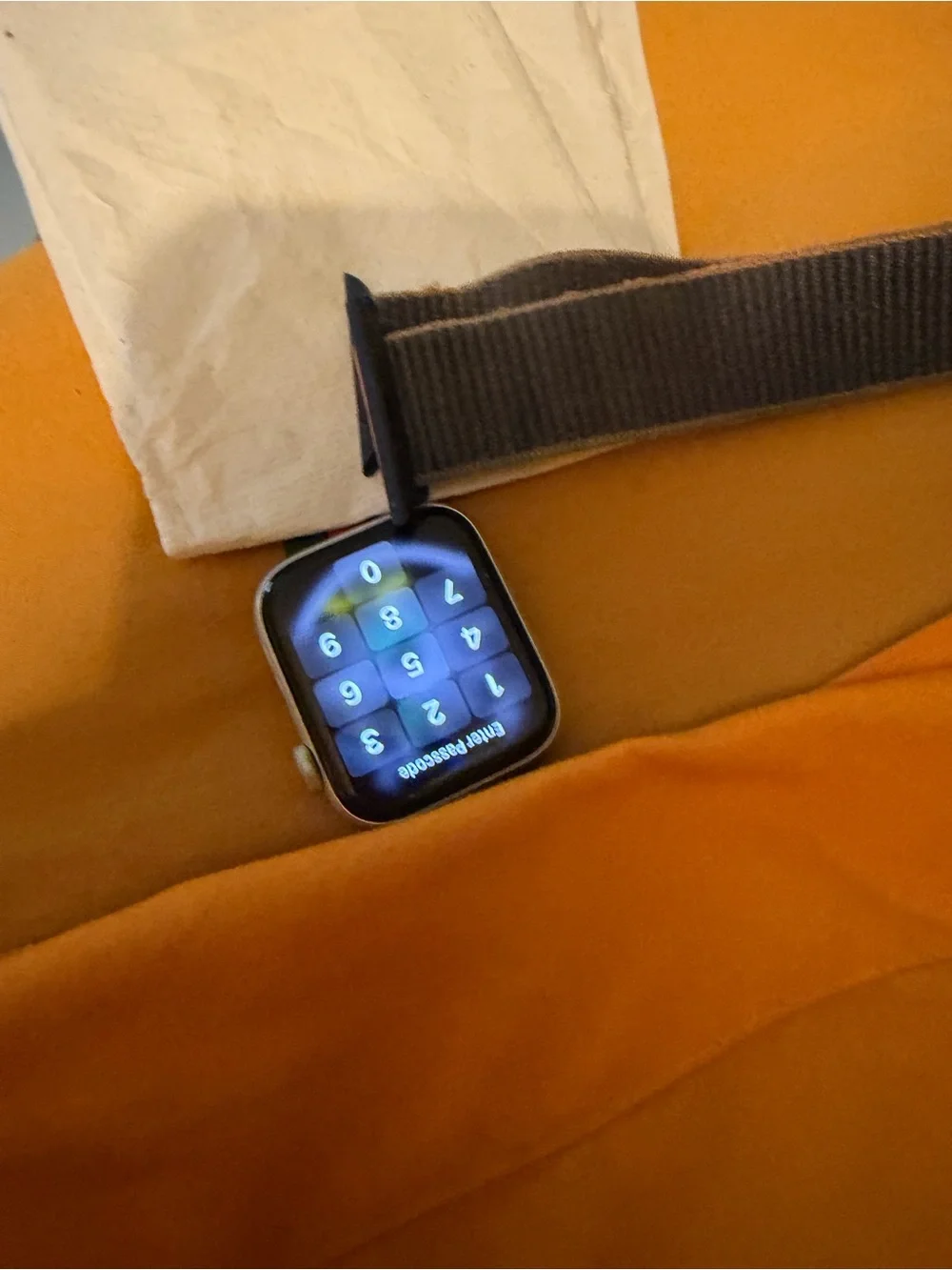 Apple Black Smartwatch SE 44mm (Rear Sensor View)